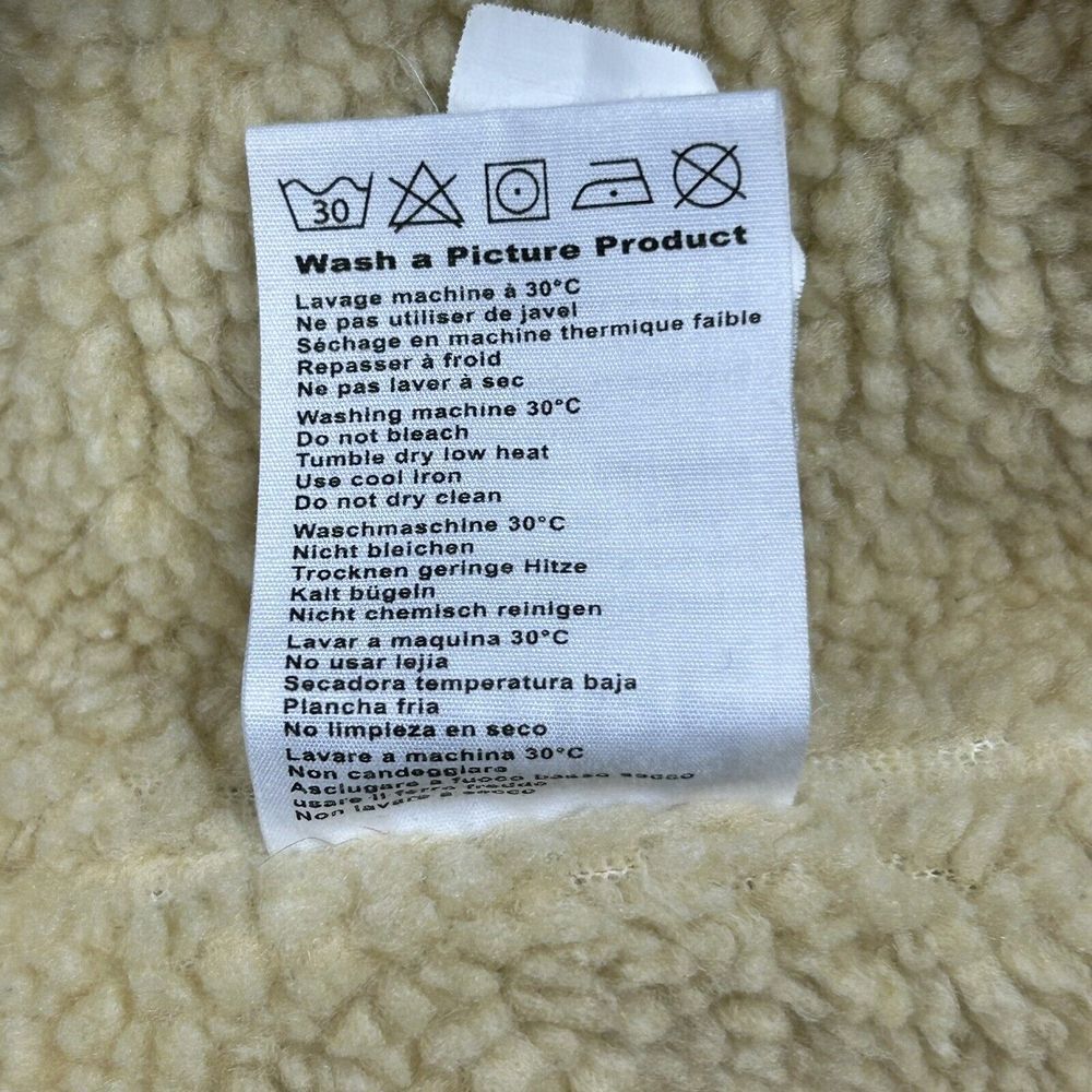 Picture‎ Organic Clothing Womens Medium Plaid Fleece Lined Snap Button Jacket - Picture 14 of 15